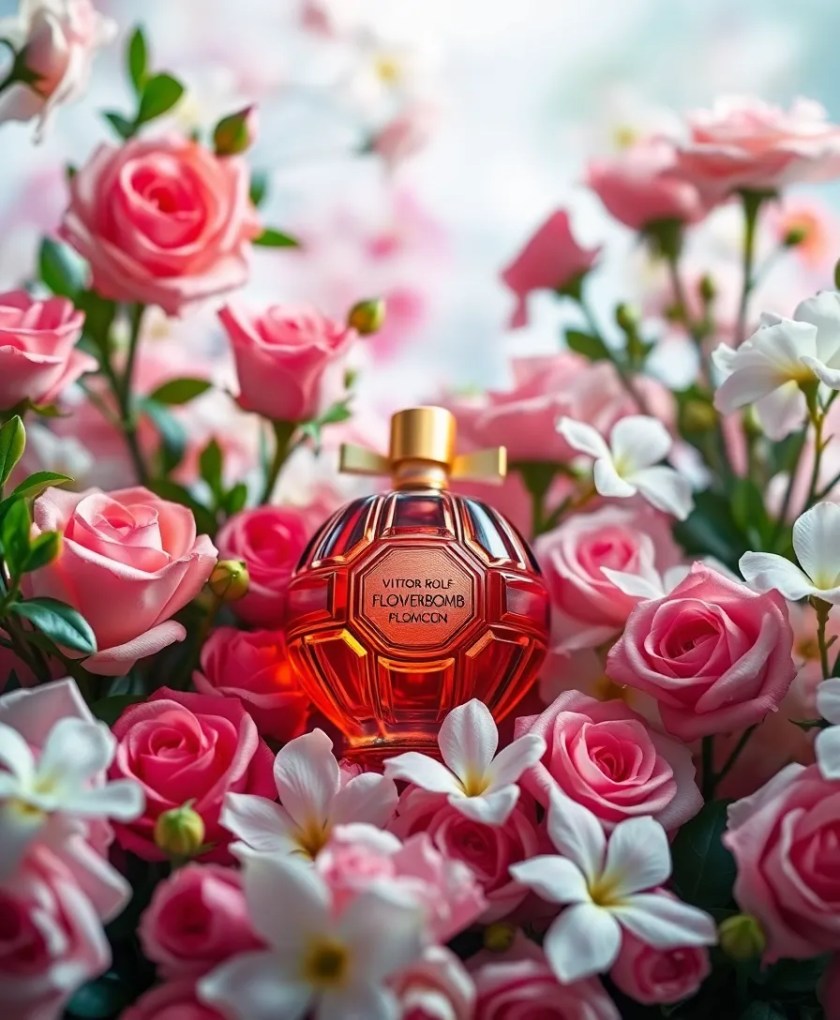 14 Signature Scents That Will Make You Irresistible (You Won't Want to Share #7!) - 7. Viktor & Rolf Flowerbomb - Explosive Floral Delight